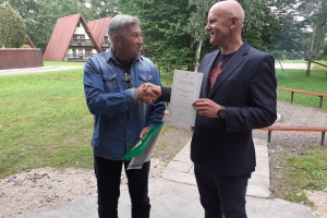 Pan Dyrektor schroniska w Zarzeczu