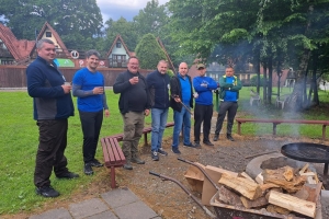 Grupa turystyczna „Śmiałki” w naszym schronisku