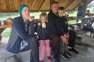 Grupa turystyczna „Śmiałki” w naszym schronisku